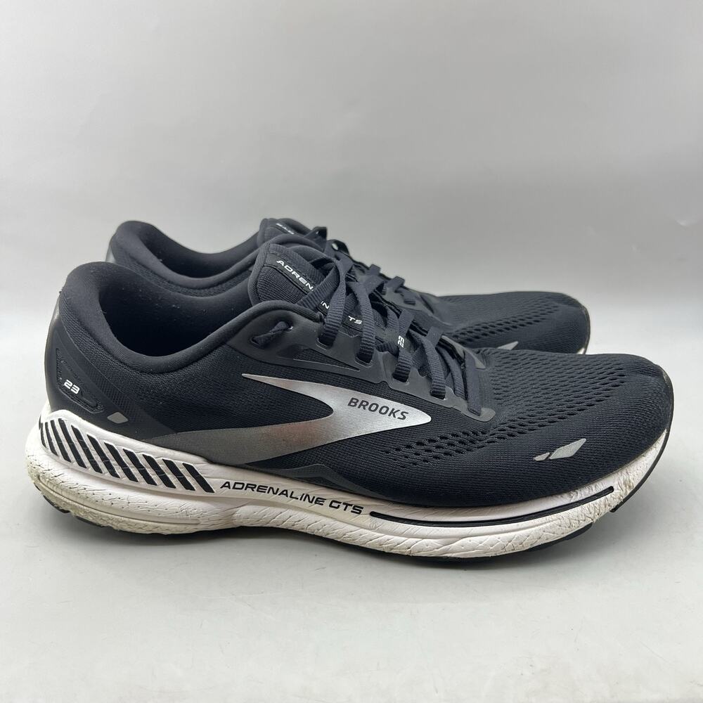 Brooks Adrenaline GTS 23 Running Shoes Men Size 11.5 2E Black Comfort Sneakers